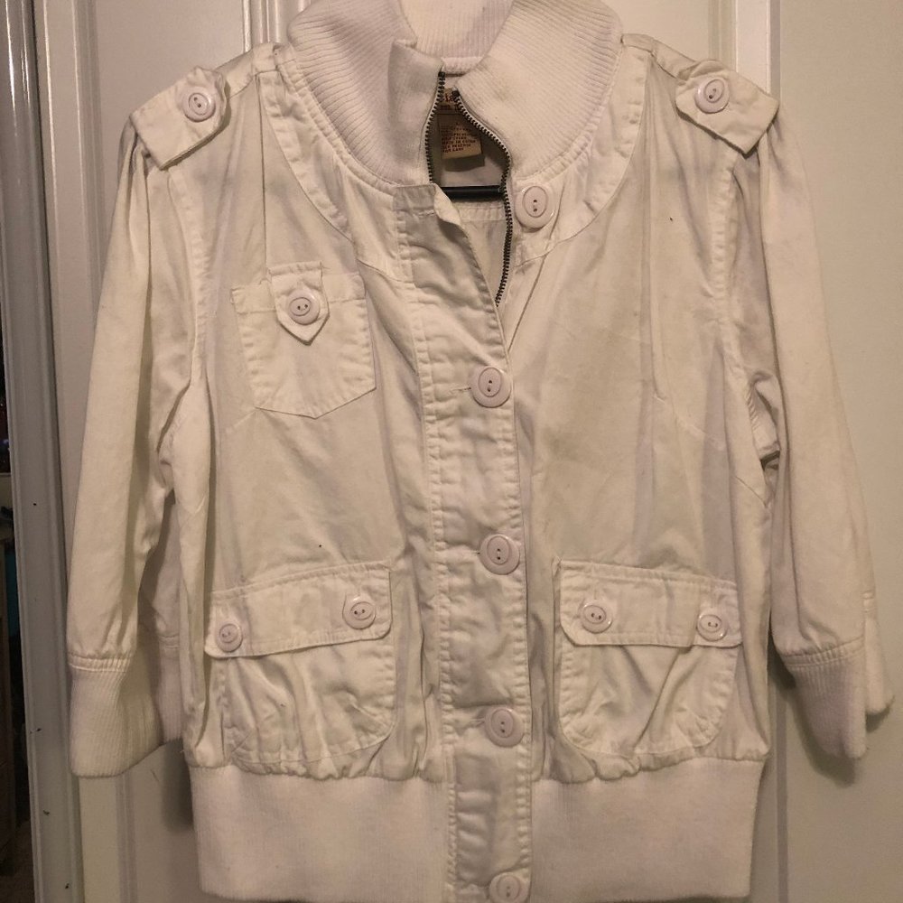 white jacket